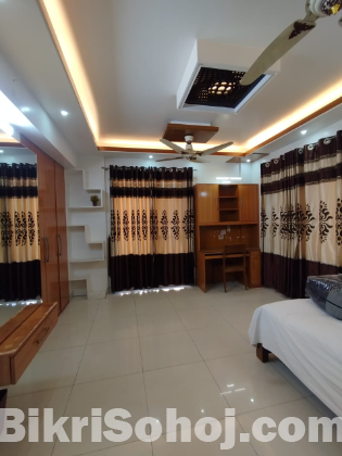 Rent Furnished 4 Bedroom Apartment in Bashundhara R/A.